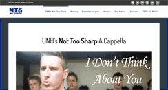 Desktop Screenshot of not2sharp.com