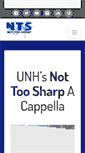 Mobile Screenshot of not2sharp.com